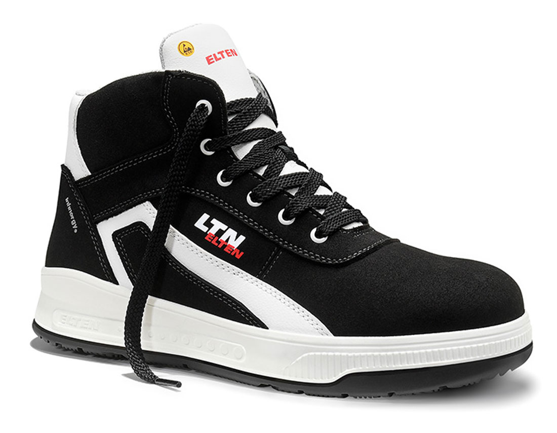ELTEN Sicherheits-Schnürstiefel BATES XXST black Mid ESD S3S Abbildung von rechts